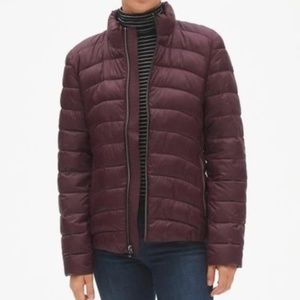 GAP ColdControl Lightweight Jacket; Burgundy; Sz M